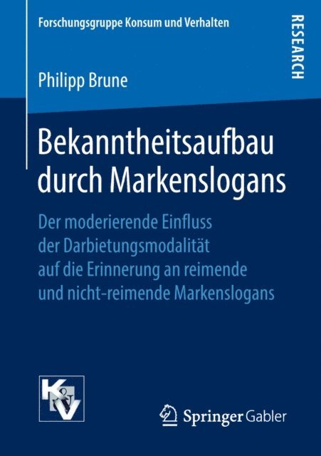 Philipp Brune - Bekanntheitsaufbau durch Markenslogans, E-bok