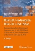 HOAI 2013-Textausgabe/HOAI 2013-Text Edition