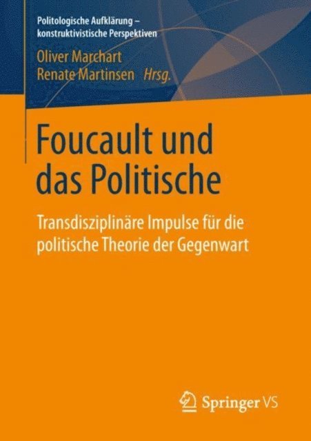 Renate Martinsen, Oliver Marchart - Foucault und das Politische, E-bok