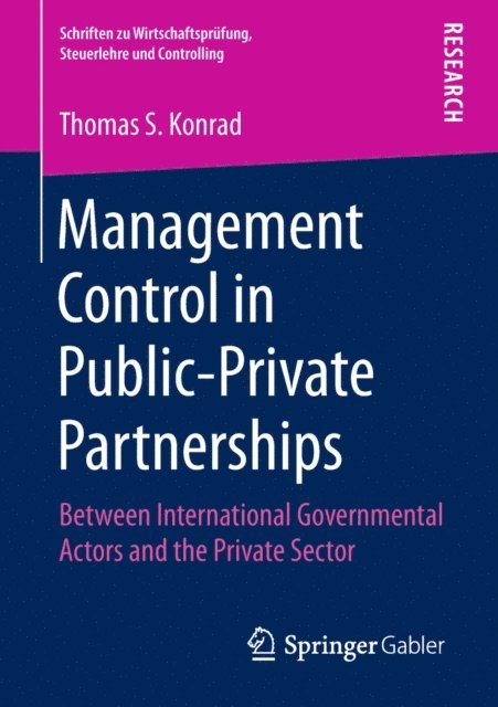 Thomas S. Konrad - Management Control in Public-Private Partnerships, E-bok