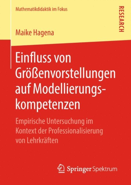 Maike Hagena - Einfluss von Größenvorstellungen auf Modellierungskompetenzen, E-bok