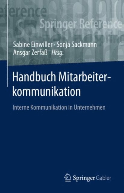 Ansgar Zerfa, Sonja Sackmann, Sabine Einwiller - Handbuch Mitarbeiterkommunikation, E-bok