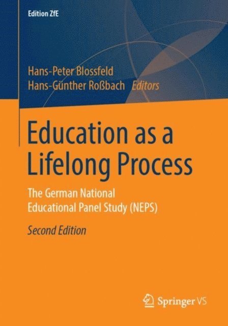 Hans-Gunther Robach, Hans-Peter Blossfeld - Education as a Lifelong Process, E-bok