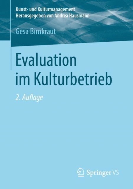 Gesa Birnkraut - Evaluation im Kulturbetrieb, E-bok