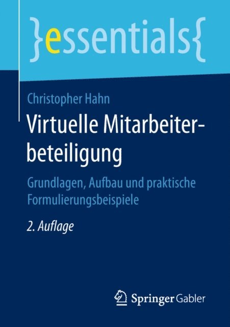 Christopher Hahn - Virtuelle Mitarbeiterbeteiligung, E-bok
