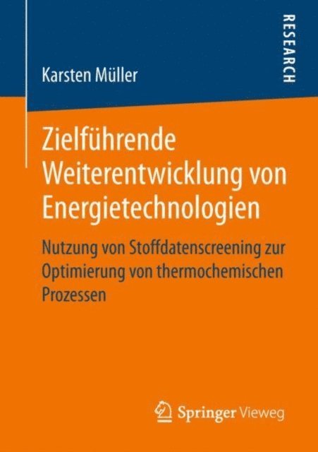 Karsten Muller - Zielführende Weiterentwicklung von Energietechnologien, E-bok
