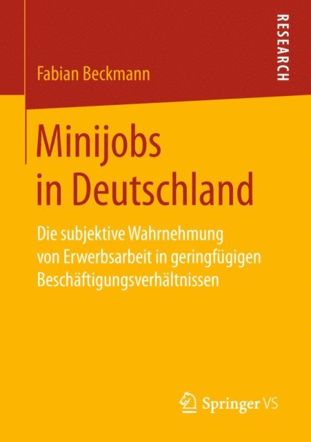 Fabian Beckmann - Minijobs in Deutschland, E-bok