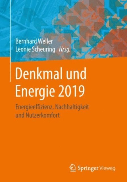 Leonie Scheuring, Bernhard Weller - Denkmal und Energie 2019, E-bok