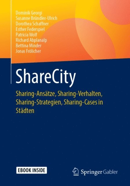 Jonas Frolicher, Bettina Minder, Richard Abplanalp, Patricia Wolf, Esther Federspiel, Dorothea Schaffner, Susanne Brundler-Ulrich, Dominik Georgi - ShareCity, E-bok