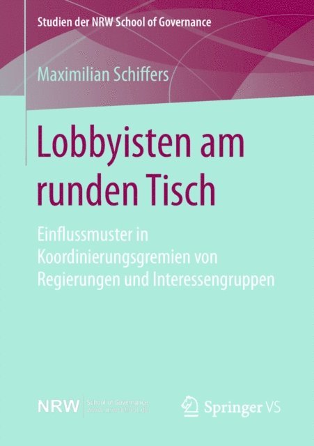 Maximilian Schiffers - Lobbyisten am runden Tisch, E-bok