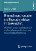 Unternehmensreputation und Reputationsrisiken im Bankgeschÿft