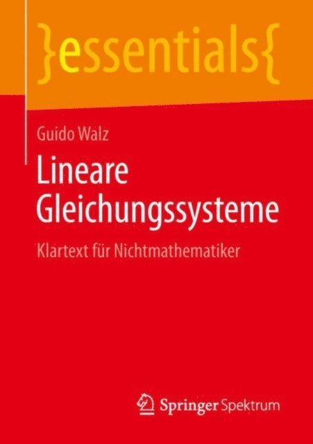 Guido Walz - Lineare Gleichungssysteme, E-bok