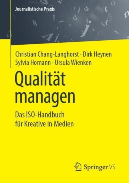 Ursula Wienken, Sylvia Homann, Dirk Heynen, Christian Chang-Langhorst - Qualität managen, E-bok