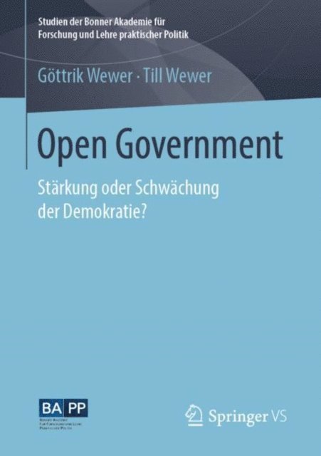 Till Wewer, Gottrik Wewer - Open Government, E-bok