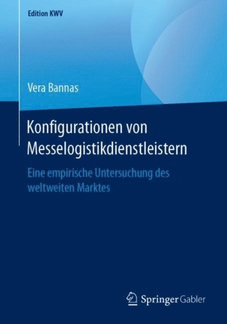 Vera Bannas - Konfigurationen von Messelogistikdienstleistern, E-bok