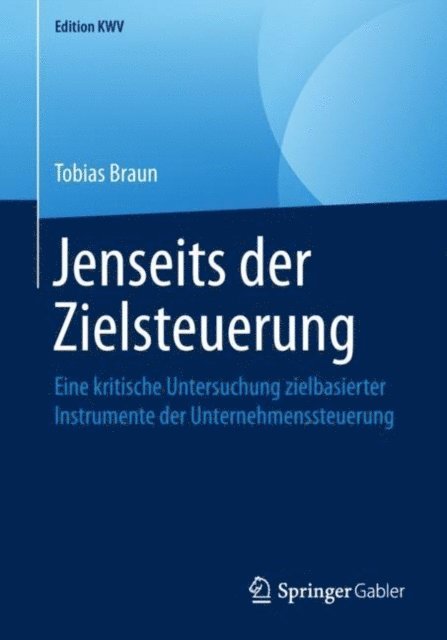 Tobias Braun - Jenseits der Zielsteuerung, E-bok