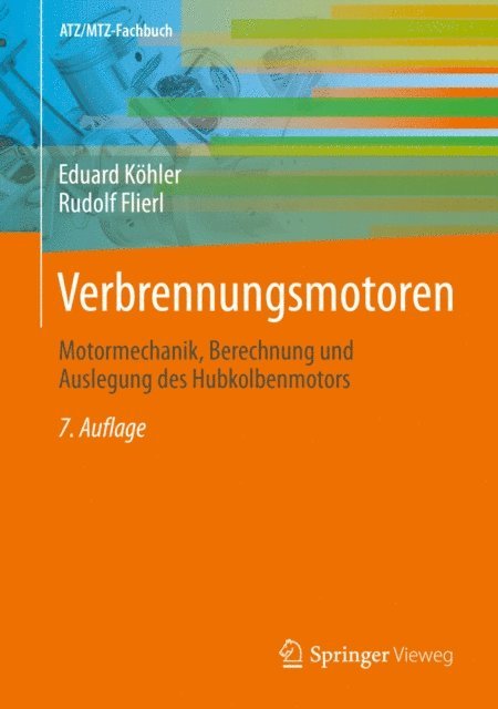 Rudolf Flierl, Eduard Kohler - Verbrennungsmotoren, E-bok
