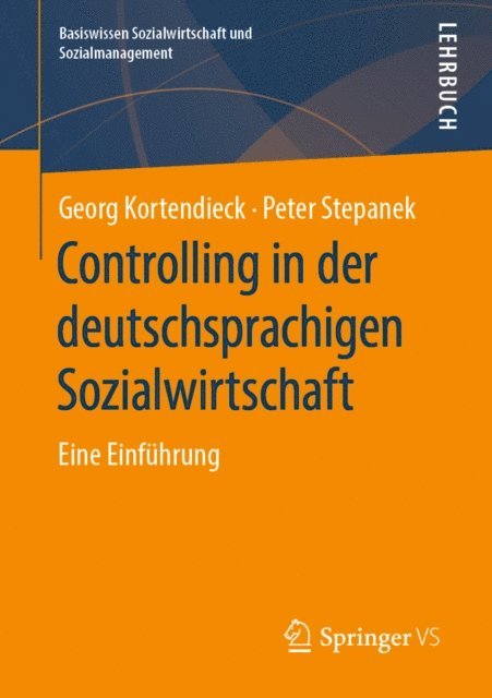 Peter Stepanek, Georg Kortendieck - Controlling in der deutschsprachigen Sozialwirtschaft, E-bok