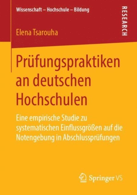 Elena Tsarouha - Prüfungspraktiken an deutschen Hochschulen, E-bok