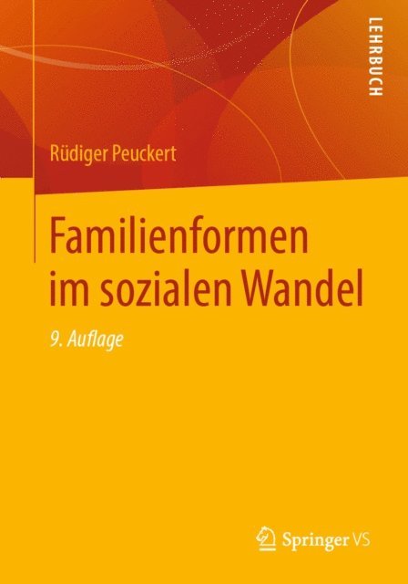 Rudiger Peuckert - Familienformen im sozialen Wandel, E-bok
