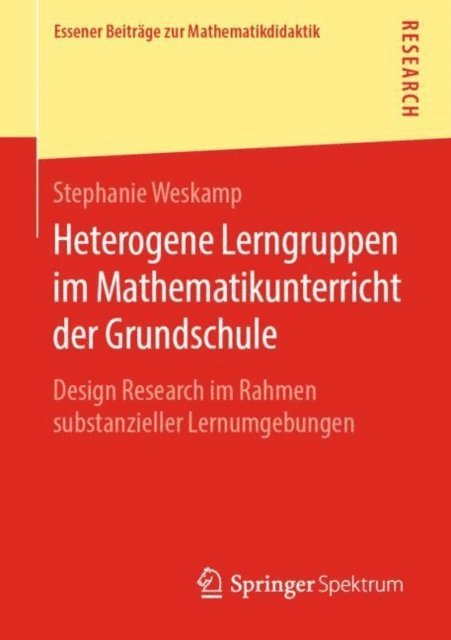 Stephanie Weskamp - Heterogene Lerngruppen im Mathematikunterricht der Grundschule, E-bok