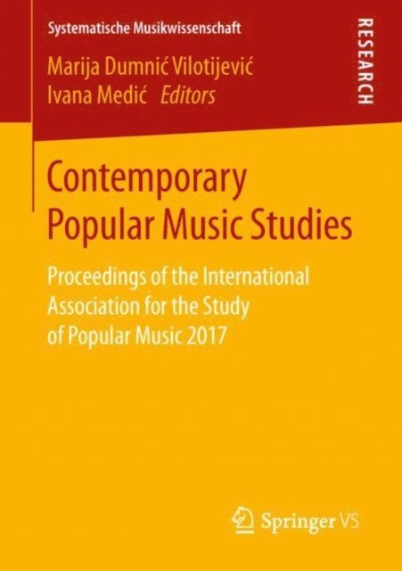 Ivana Medic, Marija Dumnic Vilotijevic - Contemporary Popular Music Studies, E-bok