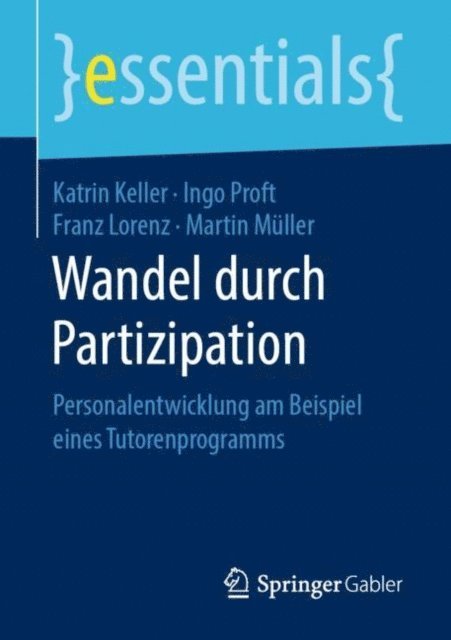 Martin Muller, Franz Lorenz, Ingo Proft, Katrin Keller - Wandel durch Partizipation, E-bok