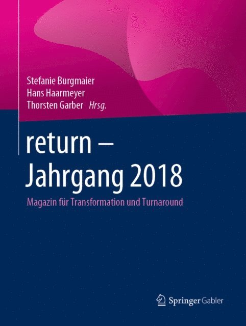 Thorsten Garber, Hans Haarmeyer, Stefanie Burgmaier - return - Jahrgang 2018, E-bok