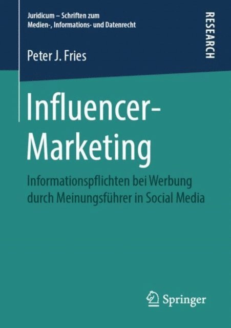 Peter J. Fries - Influencer-Marketing, E-bok