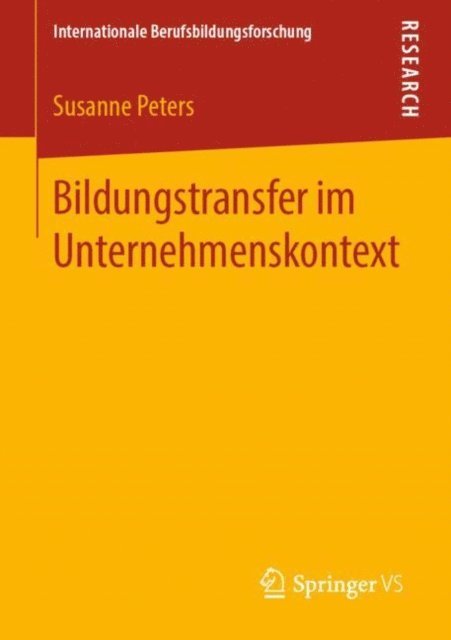 Susanne Peters - Bildungstransfer im Unternehmenskontext, E-bok