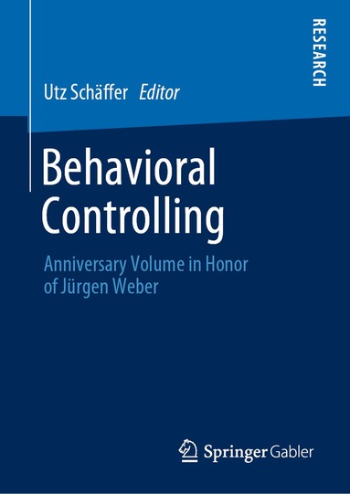 Behavioral Controlling av Utz Schäffer