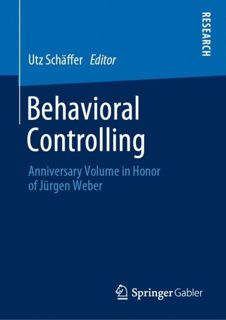 Utz Schaffer - Behavioral Controlling, E-bok