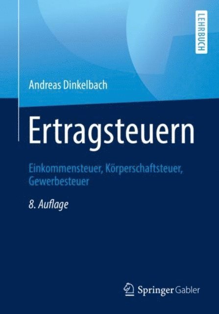 Andreas Dinkelbach - Ertragsteuern, E-bok
