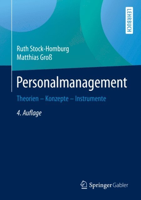 Matthias Gro, Ruth Stock-Homburg - Personalmanagement, E-bok