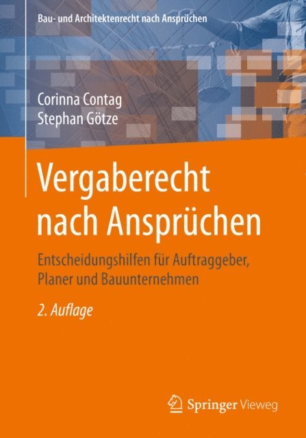 Stephan Gotze, Corinna Contag - Vergaberecht nach Ansprüchen, E-bok
