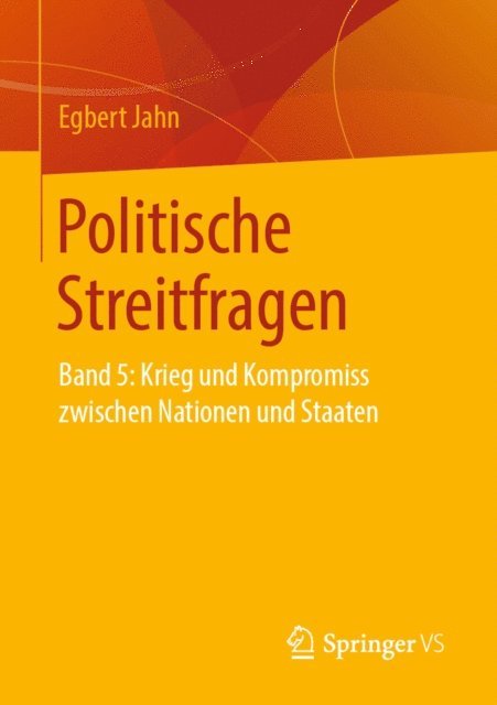 Egbert Jahn - Politische Streitfragen, E-bok