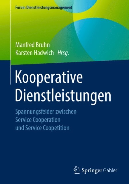 Karsten Hadwich, Manfred Bruhn - Kooperative Dienstleistungen, E-bok