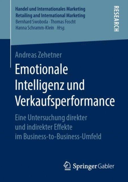 Andreas Zehetner - Emotionale Intelligenz und Verkaufsperformance, E-bok