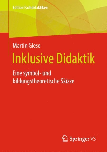 Martin Giese - Inklusive Didaktik, E-bok