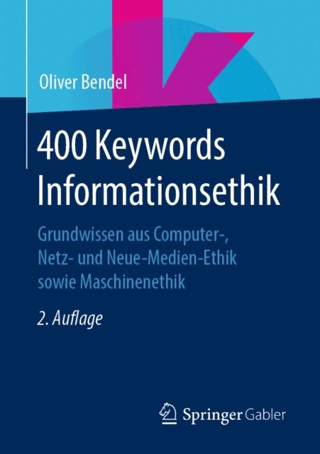 Oliver Bendel - 400 Keywords Informationsethik, E-bok