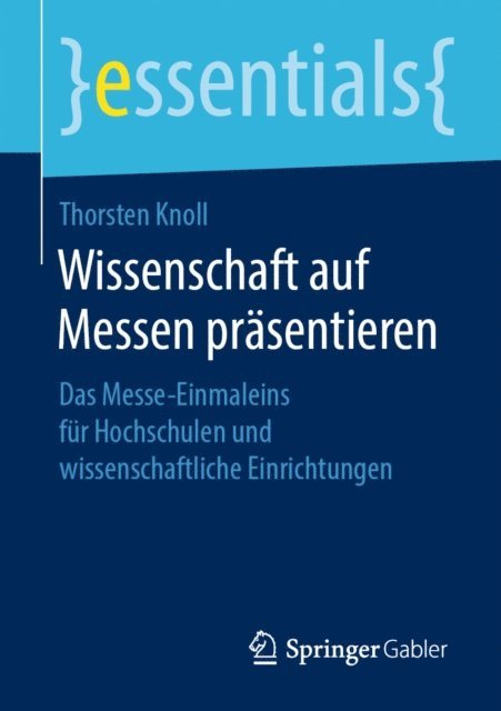Thorsten Knoll - Wissenschaft auf Messen präsentieren, E-bok