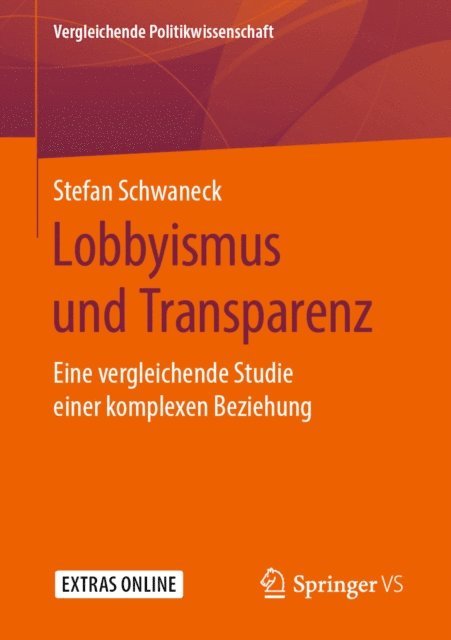 Stefan Schwaneck - Lobbyismus und Transparenz, E-bok