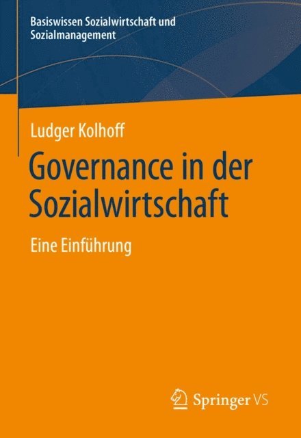 Ludger Kolhoff - Governance in der Sozialwirtschaft, E-bok