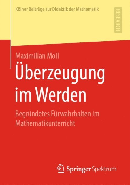 Maximilian Moll - Überzeugung im Werden, E-bok