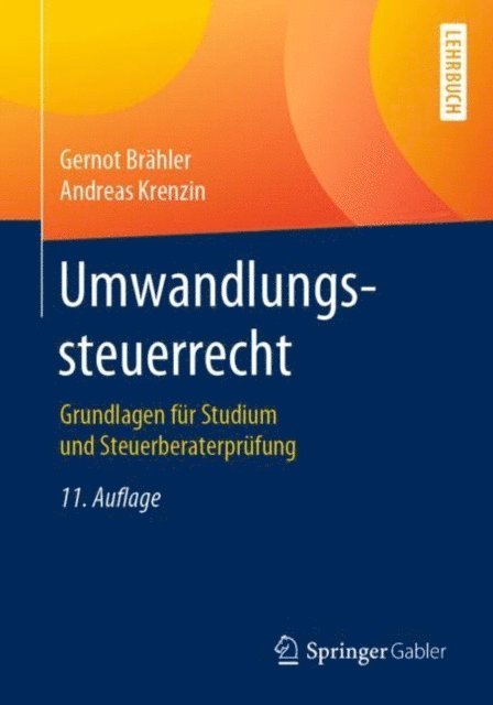 Andreas Krenzin, Gernot Brahler - Umwandlungssteuerrecht, E-bok