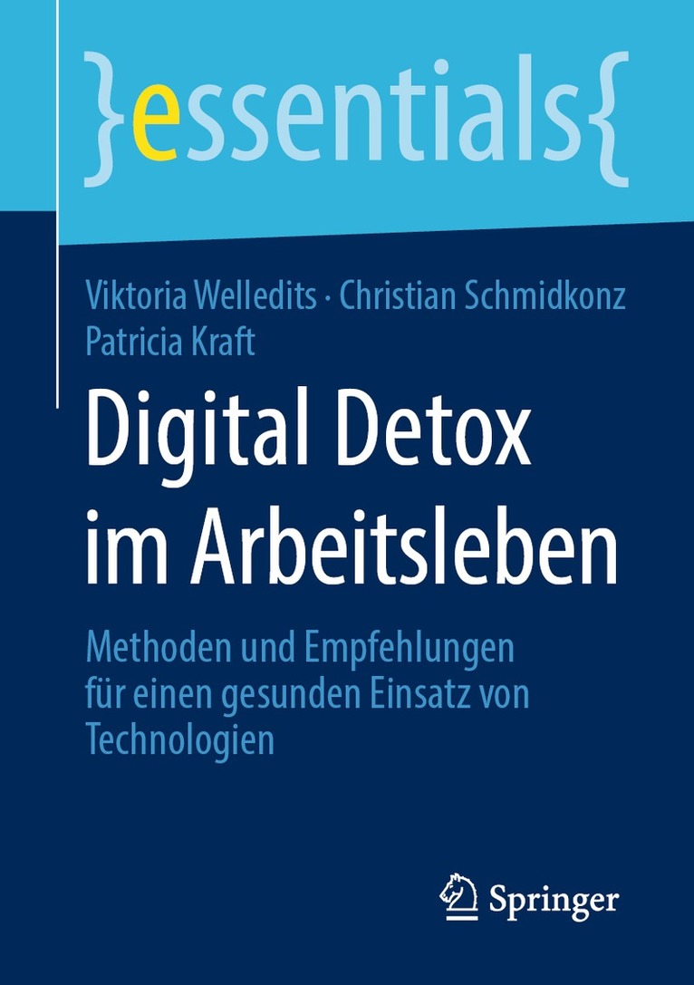 Viktoria Welledits, Christian Schmidkonz, Patricia Kraft - Digital Detox im Arbeitsleben, Häftad