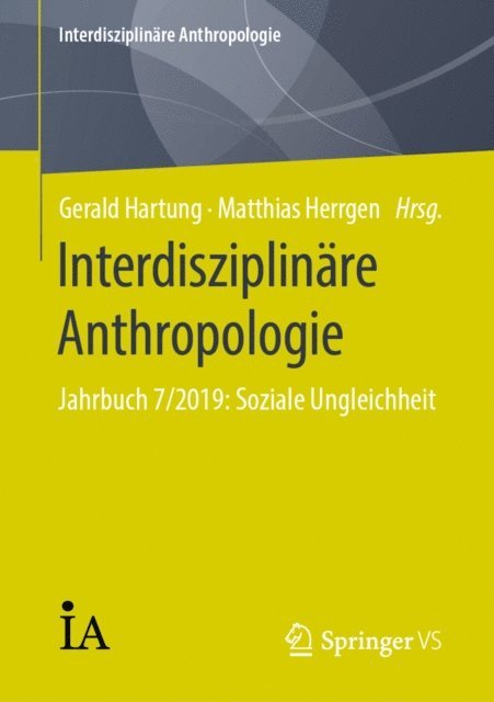 Matthias Herrgen, Gerald Hartung - Interdisziplinäre Anthropologie, E-bok