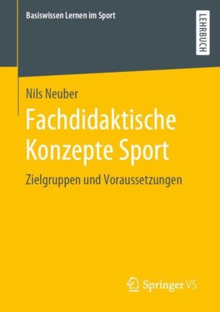 Nils Neuber - Fachdidaktische Konzepte Sport, E-bok