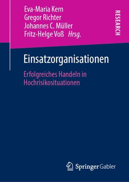 Fritz-Helge Vo, Johannes C. Muller, Gregor Richter, Eva-Maria Kern - Einsatzorganisationen, E-bok