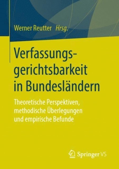 Werner Reutter - Verfassungsgerichtsbarkeit in Bundesländern, E-bok